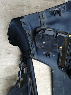 AA045882; Бампер передний; под паркт.; под омыват. (J8A2-17F003-GAW) для Land Rover Range Rover Velar L560 (2017 - 2023)/БУ; Оригинал; Р1, Мелкий дефект; 