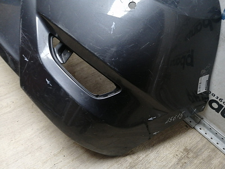 AA045615; Бампер задний; под паркт. (86611-4L200) для Hyundai Solaris I HB (2010- 2014)/БУ; Оригинал; Р1, Мелкий дефект; 