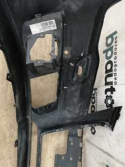 AA043130; Бампер передний; под паркт.; под омыват. (4G8 807 437) для Audi A7 I Sportback (2010-2014)/БУ; Оригинал; Р1, Мелкий дефект; 