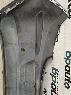 AA034066; Бампер задний, под маленький вырез выхл.трубы; без паркт. (13179916) для Opel Corsa D HB 5D (2006 — 2010)/БУ; Оригинал; Р1, Мелкий дефект; 