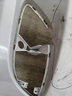 AA044723; Бампер передний; без паркт.; без омыват. (13247273) для Opel Zafira B рест. (2008 - 2014)/БУ; Оригинал; Р1, Мелкий дефект; 