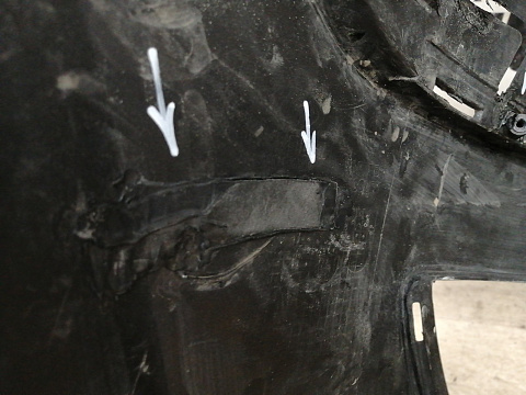 Фотография детали AA038116; Бампер передний; под паркт.; под омыват. (86351-3N000) для Hyundai Equus II (2010-2013)/БУ; Оригинал; Р2, Удовлетворительное; . Фото номер 26
