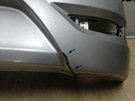 AA045613; Бампер задний; без паркт. (86611-4L200) для Hyundai Solaris I HB (2010- 2014)/БУ; Оригинал; Р1, Мелкий дефект; 