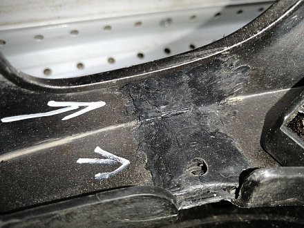 AA045515; Бампер задний; под паркт. (86611-2P500) для Kia Sorento II рест. (2012- 2020)/БУ; Оригинал; Р2, Удовлетворительное; 