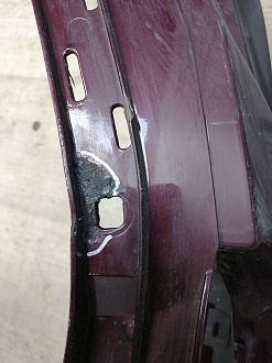 AA045565; Бампер передний; под паркт.; под омыват. (51117033694) для BMW 5 серия Е60 Е61/БУ; Оригинал; Р2, Удовлетворительное; 