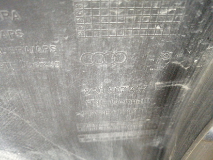 AA032447; Бампер передний; под паркт.; под омыват. (8R0 807 437 AH) для Audi Q5 I рест. (2012-2017)/БУ; Оригинал; Р1, Мелкий дефект; 