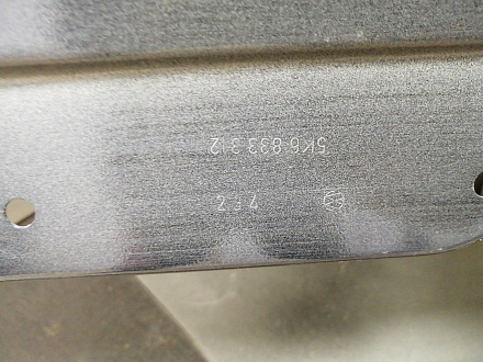 AA025284; Дверь задняя правая (5K6833056K) для Volkswagen Golf VI HB 5D (2008- 2012)/БУ; Оригинал; Р3, Под восстановление; 