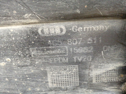 AA032333; Бампер задний; под паркт. (4G5 807 511) для Audi A6 IV (C7) Sedan (2011-2014)/БУ; Оригинал; Р1, Мелкий дефект; 