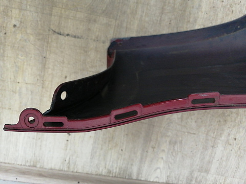 Фотография детали AA042866; Бампер задний; без паркт. (6RU807421) для Volkswagen Polo V Sedan (2010-2014)/БУ; Оригинал; Р2, Удовлетворительное; . Фото номер 7