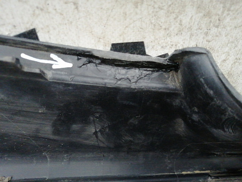 Фотография детали AA033653; Бампер задний; под паркт. (08662757) для Volvo S80 I рест. (2003-2006)/БУ; Оригинал; Р1, Мелкий дефект; . Фото номер 27