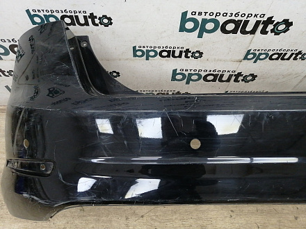 AA022570; Бампер задний; под паркт. (BS71-F17906) для Ford Mondeo Sedan IV рест. (2010- 2014)/БУ; Оригинал; Р1, Мелкий дефект; 