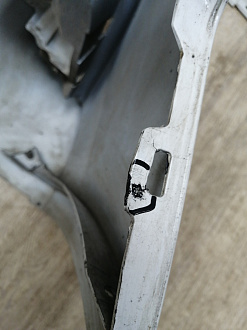 AA045604; Бампер передний; под паркт.; под омыват. (8K0 807 437 AC) для Audi A4 B8/БУ; Оригинал; Р1, Мелкий дефект; 