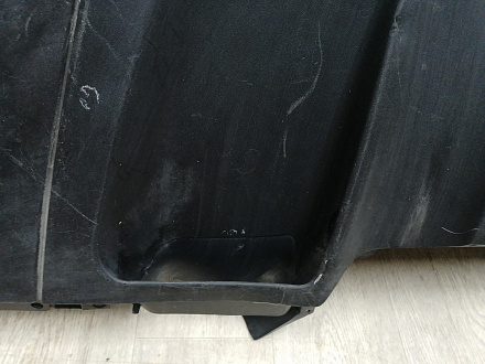 AA045747; Юбка переднего бампера (7P5807061) для Porsche Cayenne II (958) (2010-2014)/БУ; Оригинал; Р1, Мелкий дефект; 