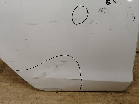 Фотография детали AA042728; Дверь задняя правая (BBY27202) для Mazda 3 BL/БУ; Оригинал; Р2, Удовлетворительное; . Фото номер 5