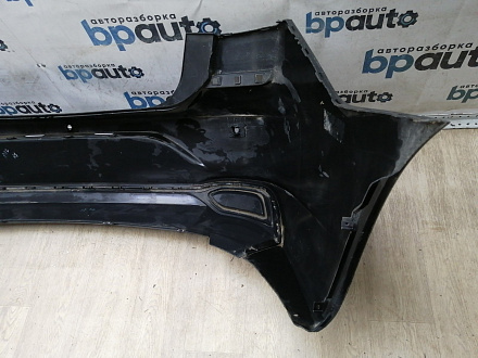 AA044788; Бампер задний; под паркт. (6N5807421) для Volkswagen Polo VI Liftback (2020- 2022)/БУ; Оригинал; Р1, Мелкий дефект; 