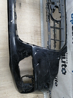 AA045626; Бампер передний; под паркт.; под омыват. (4G0 807 437) для Audi A6 C7/БУ; Оригинал; Р1, Мелкий дефект; 