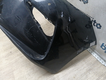 BA000266; Бампер передний; под паркт.; без омыват. (52119-33A30) для Lexus ES VI рест. (2015 - 2018)/БУ; Оригинал; Р1, Мелкий дефект; 