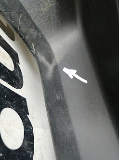 BA000205; Бампер задний; без паркт. (85022-JU14H) для Nissan X-Trail T31/БУ; Оригинал; Р1, Мелкий дефект; 