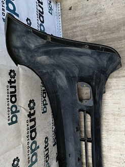 BA000102; Бампер передний; без паркт.; без омыват. (96545491) для Chevrolet Lacetti HB (2004-2013)/БУ; Оригинал; Р1, Мелкий дефект; 