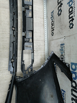 AA046305; Бампер передний; под паркт.; под омыват. (52119-48590) для Lexus RX IV рест. (2019 — 2022)/БУ; Оригинал; Р1, Мелкий дефект; 