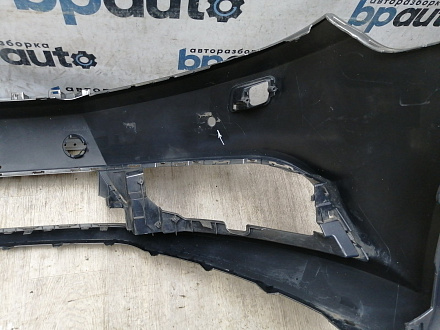 AA045885; Бампер передний; под паркт.; под омыват. (3C8807221F) для Volkswagen Passat CC рест. (2012-2017)/БУ; Оригинал; Р1, Мелкий дефект; 