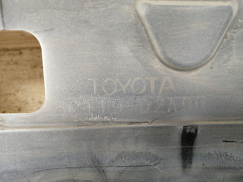 Фотография детали AA037839; Бампер передний; без паркт.; без омыват. (52119-02A90) для Toyota Auris I рест. (2010- 2013)/БУ; Оригинал; Р2, Удовлетворительное; . Фото номер 24