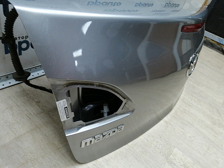 AA045239; Крышка багажника (BBY3-5261XB) для Mazda 3 BL/БУ; Оригинал; Р1, Мелкий дефект; (38P) Серый