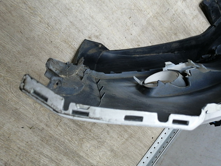 AA045474; Бампер передний, Sport-Style; без паркт.; под омыват. (5N0807221) для Volkswagen Tiguan I (2007- 2011)/БУ; Оригинал; Р1, Мелкий дефект; 