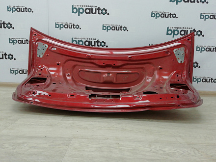 AA000383; Крышка багажника для Audi A4 IV (B8) рест. Sedan (2011-2015)/БУ; Оригинал; Р3, Под восстановление; 