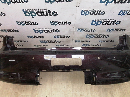 AA045384; Бампер задний, под накладку; под паркт. (85022-1LA0H) для Infiniti QX80 I рест. (2014-2017)/БУ; Оригинал; Р1, Мелкий дефект; 