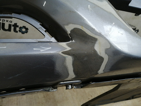 Фотография детали AA045368; Бампер передний; без паркт.; под омыват. (13225746) для Opel Astra/БУ; Оригинал; Р1, Мелкий дефект; . Фото номер 8