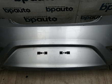 AA045613; Бампер задний; без паркт. (86611-4L200) для Hyundai Solaris I HB (2010- 2014)/БУ; Оригинал; Р1, Мелкий дефект; 