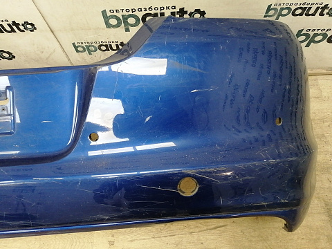 Фотография детали AA001215; Бампер задний; под паркт. (97050541100) для Porsche Panamera I (2009-2013)/БУ; Оригинал; Р1, Мелкий дефект; . Фото номер 3