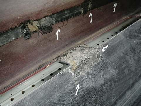 Фотография детали AA044693; Бампер задний; без паркт. (85022-EM00H) для Nissan Tiida/БУ; Оригинал; Р1, Мелкий дефект; . Фото номер 16