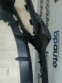 AA045781; Бампер передний, AMG; под паркт.; под омыват. (A1668854425) для Mercedes-Benz M-klasse III (W166) (2011-2015)/БУ; Оригинал; Р1, Мелкий дефект; 