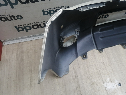 AA045980; Бампер передний; под паркт.; под омыват. (52119-60E01) для Toyota Land Cruiser Prado 150 (2010 — 2013)/БУ; Оригинал; Р1, Мелкий дефект; 
