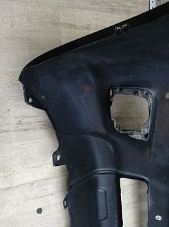 AA046165; Бампер передний; под паркт.; под омыват. (52119-60E01) для Toyota Land Cruiser Prado 150 (2010 — 2013)/БУ; Оригинал; Р1, Мелкий дефект; 