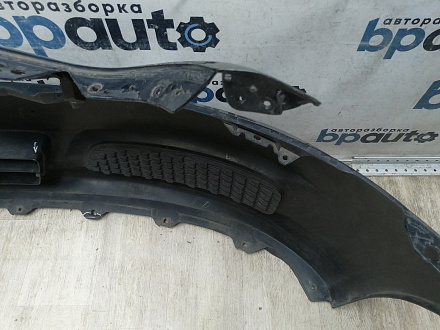 BA000218; Бампер передний, до 2010г; без паркт.; под омыват. (62022-JK60H) для Infiniti G (2006-2013)/БУ; Оригинал; Р1, Мелкий дефект; 