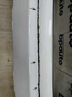 AA044960; Бампер задний; без паркт. (52159-02840) для Toyota Auris II (2013 — 2015)/БУ; Оригинал; Р2, Удовлетворительное; 