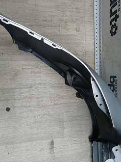 BA000182; Бампер передний; без паркт.; под омыват. (52119-05190) для Toyota Avensis/БУ; Оригинал; Р1, Мелкий дефект; 