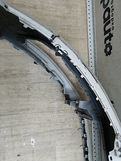 AA045817; Бампер передний; под паркт.; под омыват. (3C8807221F) для Volkswagen Passat CC рест. (2012-2017)/БУ; Оригинал; Р1, Мелкий дефект; 