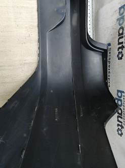 AA046092; Бампер задний, без молдинга; без паркт. (3AE807417) для Volkswagen Passat B7 Sedan (2011- 2014)/БУ; Оригинал; Р1, Мелкий дефект; 