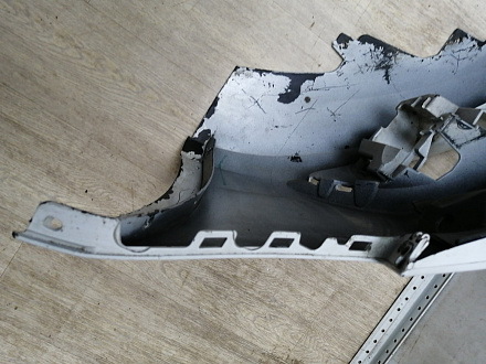 AA045625; Бампер передний; под паркт.; под омыват. (4G0 807 437) для Audi A6 C7/БУ; Оригинал; Р1, Мелкий дефект; 