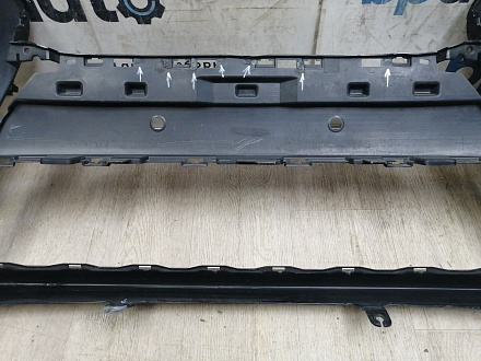 BA000270; Бампер передний, F-SPORT; под паркт.; под омыват. (52119-53A50) для Lexus IS III (2013 - 2016)/БУ; Оригинал; Р2, Удовлетворительное; 
