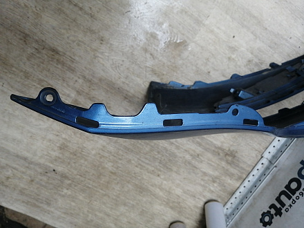 BA000226; Бампер передний; под паркт.; под омыват. (5G0807221) для Volkswagen Golf/БУ; Оригинал; Р1, Мелкий дефект; 