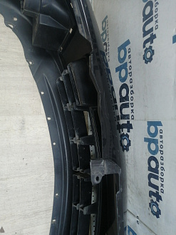 AA045991; Бампер передний; без паркт.; под омыват. (62022-EM00H) для Nissan Tiida/БУ; Оригинал; Р1, Мелкий дефект; 