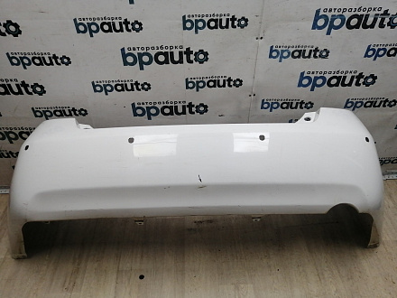 AA045892; Бампер задний v2.4; под паркт. (52159-33918) для Toyota Camry 40 рест. (2010 — 2011)/БУ; Оригинал; Р1, Мелкий дефект; 