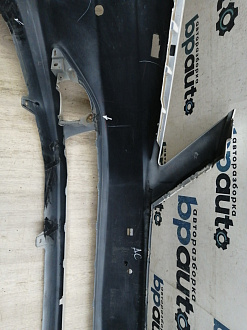 AA046163; Бампер передний; под паркт.; под омыват. (52119-33983) для Toyota Camry 50 (2012 — 2014)/БУ; Оригинал; Р1, Мелкий дефект; 