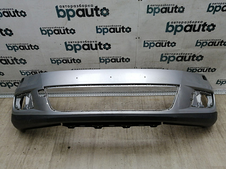 AA044349; Бампер передний, Sport-Style; без паркт.; под омыват. (5NU807221) для Volkswagen Tiguan I рест. (2011- 2016)/БУ; Оригинал; Р1, Мелкий дефект; 