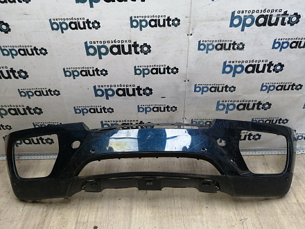 AA046481; Бампер передний; под паркт.; без омыват. (51117176266) для BMW Х6 I (E71) (2007-2012)/БУ; Оригинал; Р1, Мелкий дефект; 